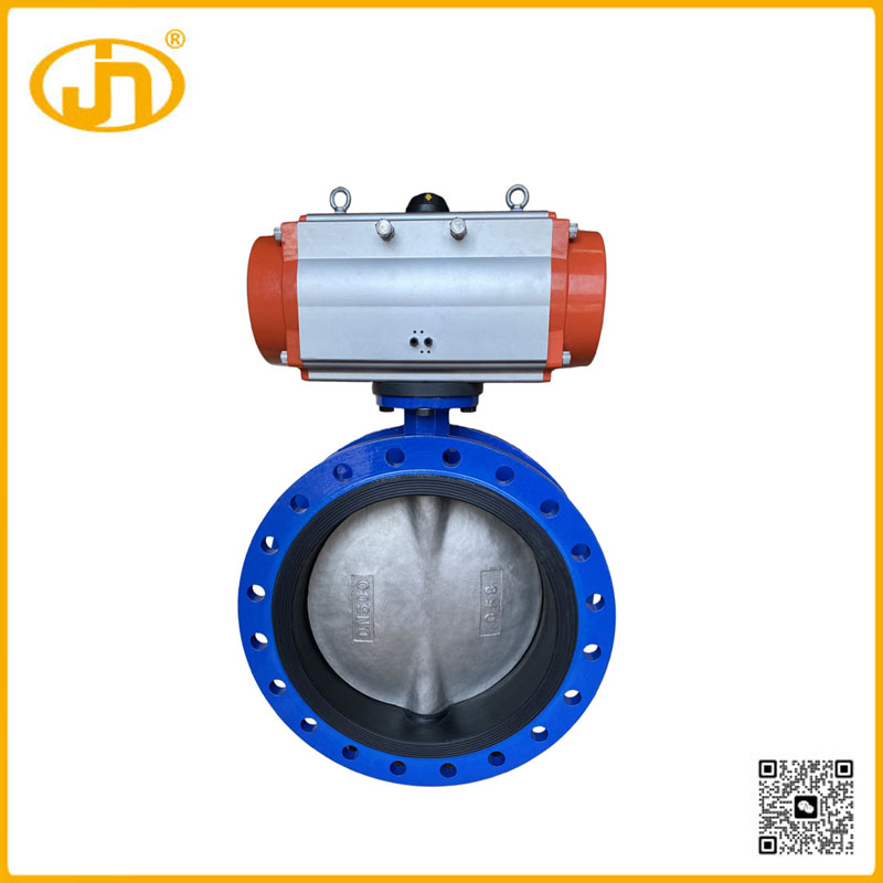 气动法兰中线蝶阀