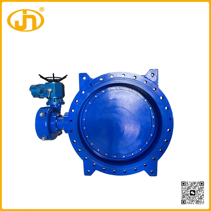 电动双偏心法兰蝶阀