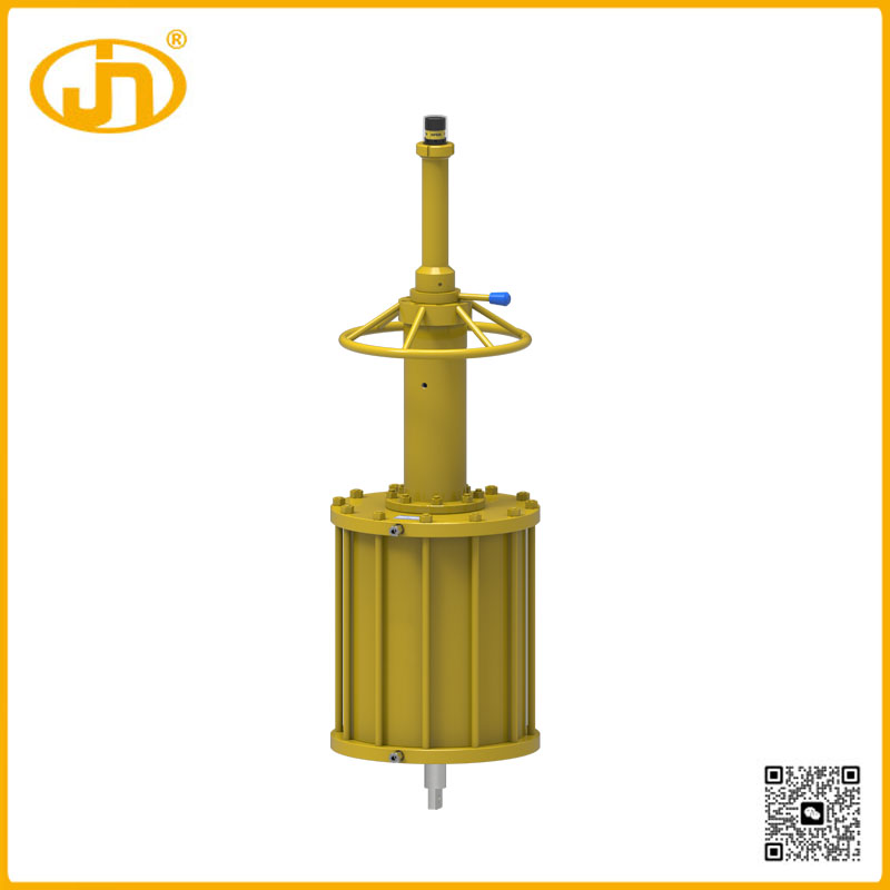 气动手动双作用直行程执行器